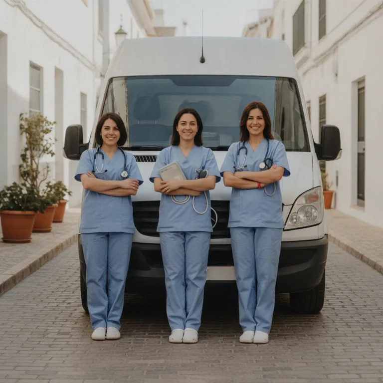 Matrona equipo en Cadiz